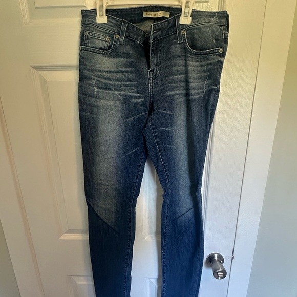 Big Star Liv Skinny Jeans Designer Pant Stretchy Womens 28 Casual blue jeans - Picture 1 of 13